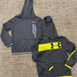 Under Armour Youth Small Black Hoodies Bundle